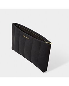 Katie Loxton Kayla Quilted Clutch - Black